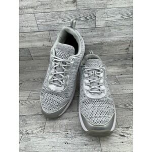 BioFit Orthofeet 982 Women's Size 10B Gray Knit Comfort Walking Shoes Sneakers